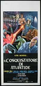 Il conquistatore di Atlantide - Italian Movie Poster (xs thumbnail)