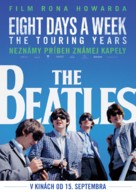 The Beatles: Eight Days a Week - The Touring Years - Slovak Movie Poster (xs thumbnail)