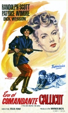 The Man Behind the Gun - Spanish Movie Poster (xs thumbnail)