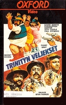 Ninguno de los tres se llamaba Trinidad - Finnish VHS movie cover (xs thumbnail)