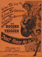 Don&#039;t Fence Me In - poster (xs thumbnail)