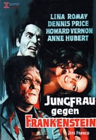 Les exp&eacute;riences &eacute;rotiques de Frankenstein - German DVD movie cover (xs thumbnail)