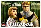 The Crusades - Spanish Movie Poster (xs thumbnail)