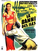 Outcast of the Islands - French Movie Poster (xs thumbnail)