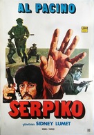 Serpico - Turkish Movie Poster (xs thumbnail)