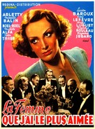 La femme que j&#039;ai le plus aim&eacute;e - Belgian Movie Poster (xs thumbnail)