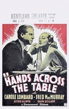 Hands Across the Table - Theatrical movie poster (xs thumbnail)