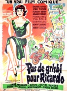 Pas de grisbi pour Ricardo - French Movie Poster (xs thumbnail)