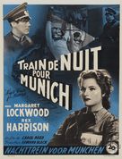 Night Train to Munich - Belgian Movie Poster (xs thumbnail)