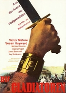 Demetrius and the Gladiators - German Movie Poster (xs thumbnail)