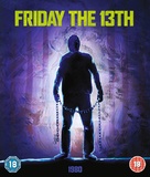 Friday the 13th - British Blu-Ray movie cover (xs thumbnail)
