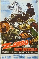 Zorro il ribelle - Finnish Movie Poster (xs thumbnail)
