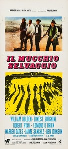 The Wild Bunch - Italian Movie Poster (xs thumbnail)