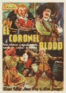 Colonel Blood - Spanish Movie Poster (xs thumbnail)