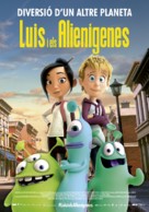 Luis &amp; the Aliens - Andorran Movie Poster (xs thumbnail)