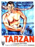 Tarzan Triumphs - French Movie Poster (xs thumbnail)