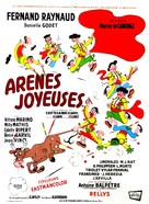 Ar&egrave;nes joyeuses - French Movie Poster (xs thumbnail)