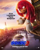 Sonic the Hedgehog 3 - Mexican Movie Poster (xs thumbnail)