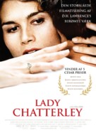 Lady Chatterley - Danish Movie Poster (xs thumbnail)