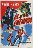 Tall in the Saddle - Spanish Movie Poster (xs thumbnail)