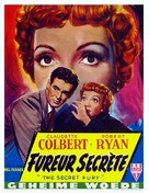 The Secret Fury - Belgian Movie Poster (xs thumbnail)
