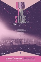 Burn the Stage: The Movie - Lithuanian Movie Poster (xs thumbnail)