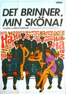 Hor&iacute;, m&aacute; panenko - Swedish Movie Poster (xs thumbnail)