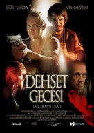 Fall Down Dead - Turkish Movie Poster (xs thumbnail)