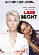 Late Night - Danish Movie Poster (xs thumbnail)