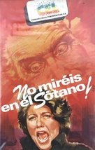 Don&#039;t Look in the Basement - Spanish VHS movie cover (xs thumbnail)