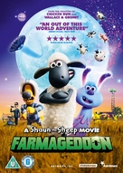 A Shaun the Sheep Movie: Farmageddon - British DVD movie cover (xs thumbnail)