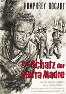 The Treasure of the Sierra Madre - German Re-release movie poster (xs thumbnail)