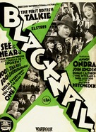 Blackmail - British poster (xs thumbnail)