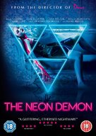 The Neon Demon - British DVD movie cover (xs thumbnail)