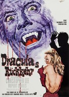 Dracula Has Risen from the Grave - German Movie Poster (xs thumbnail)