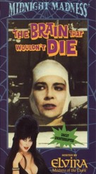 The Brain That Wouldn&#039;t Die - VHS movie cover (xs thumbnail)