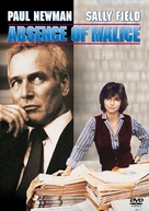 Absence of Malice - DVD movie cover (xs thumbnail)