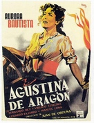 Agustina de Arag&oacute;n - Mexican Movie Poster (xs thumbnail)