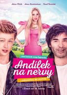 And&iacute;lek na nervy - Czech Movie Poster (xs thumbnail)