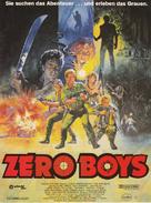 The Zero Boys - German Movie Poster (xs thumbnail)