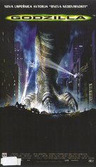 Godzilla - Slovenian VHS movie cover (xs thumbnail)