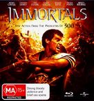 Immortals - Australian Blu-Ray movie cover (xs thumbnail)