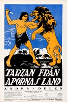 Tarzan of the Apes - Swedish Movie Poster (xs thumbnail)