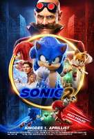 Sonic the Hedgehog 2 - Estonian Movie Poster (xs thumbnail)