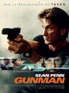 The Gunman - French Movie Poster (xs thumbnail)