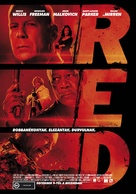 RED - Hungarian Movie Poster (xs thumbnail)