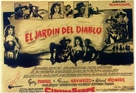 Garden of Evil - Spanish Movie Poster (xs thumbnail)