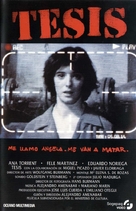 Tesis - Spanish VHS movie cover (xs thumbnail)