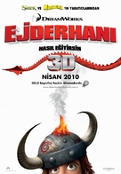 How to Train Your Dragon - Turkish Movie Poster (xs thumbnail)