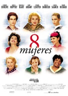 8 femmes - Spanish Movie Poster (xs thumbnail)